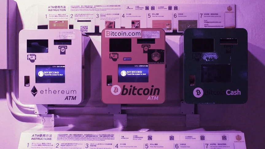 There are now Bitcoin ATMs spread around the world. Image: Shutterstock.