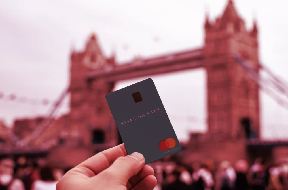 Starling Bank is one of the UK's challenger banks. Image: Shutterstock.