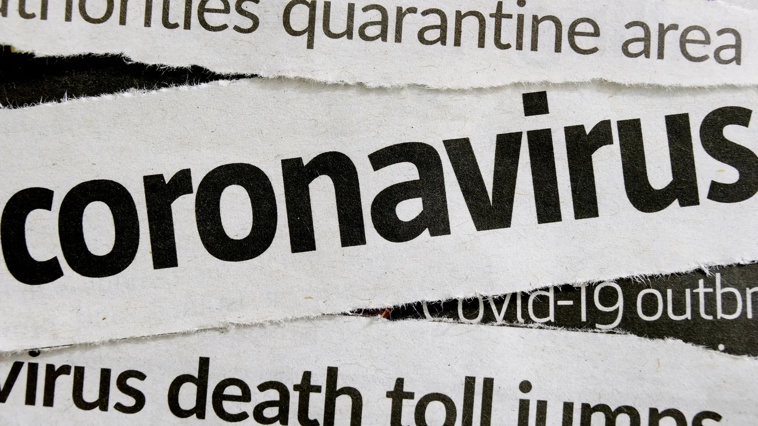 Coronavirus news headlines