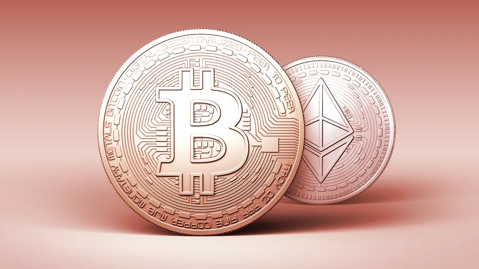 Bitcoin and Ethereum are the top two cryptocurrencies. Image: Shutterstock.