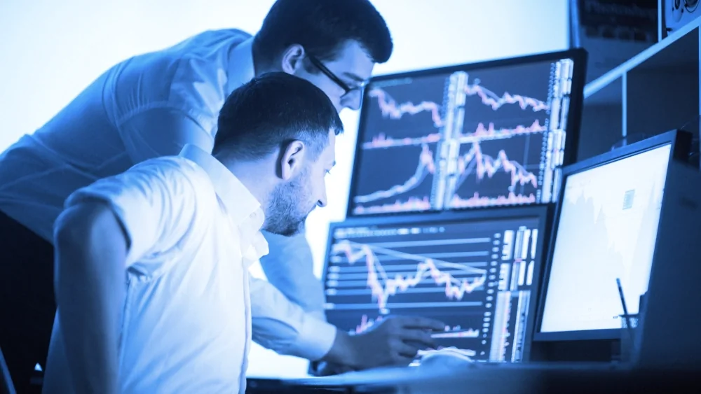 Institutional traders. Image: Shutterstock.