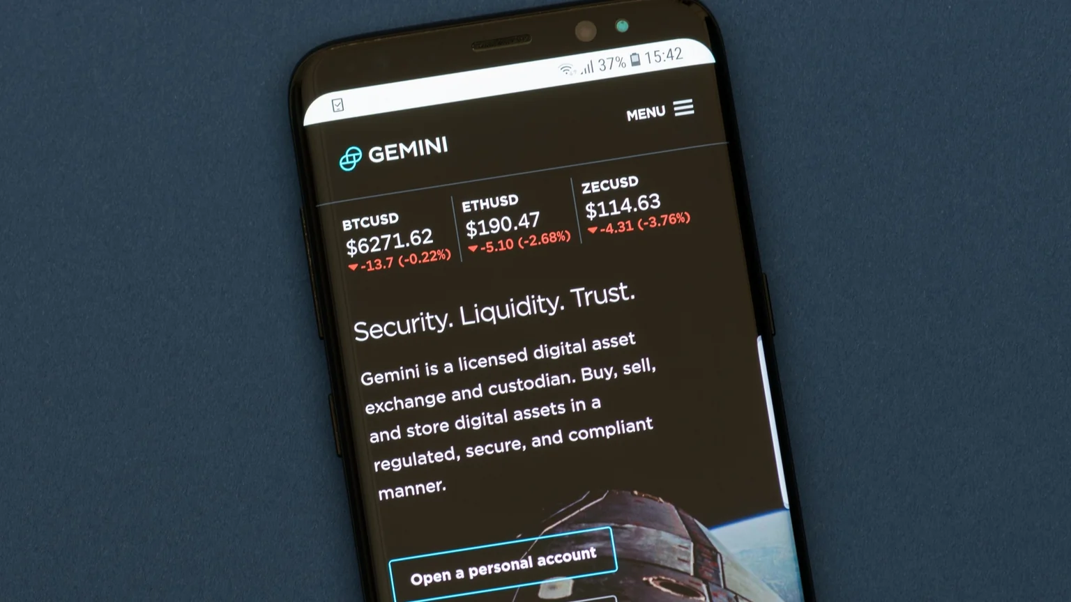 Samsung's blockchain wallet intragtes crypto exchange Gemini