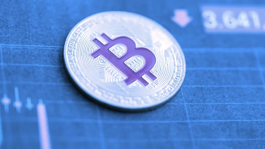 Bitcoin and crypto market is down today. Image: Shutterstock