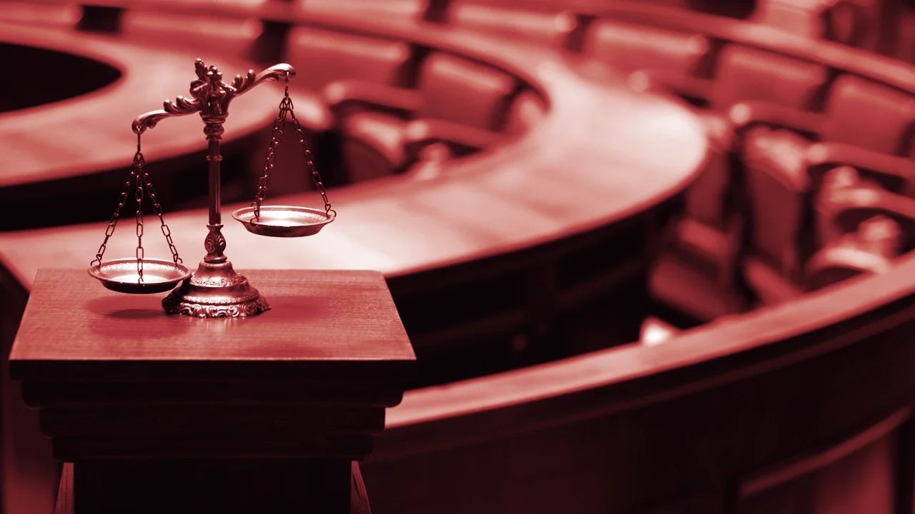 Crypto in the courtroom once again. Image: Shutterstock