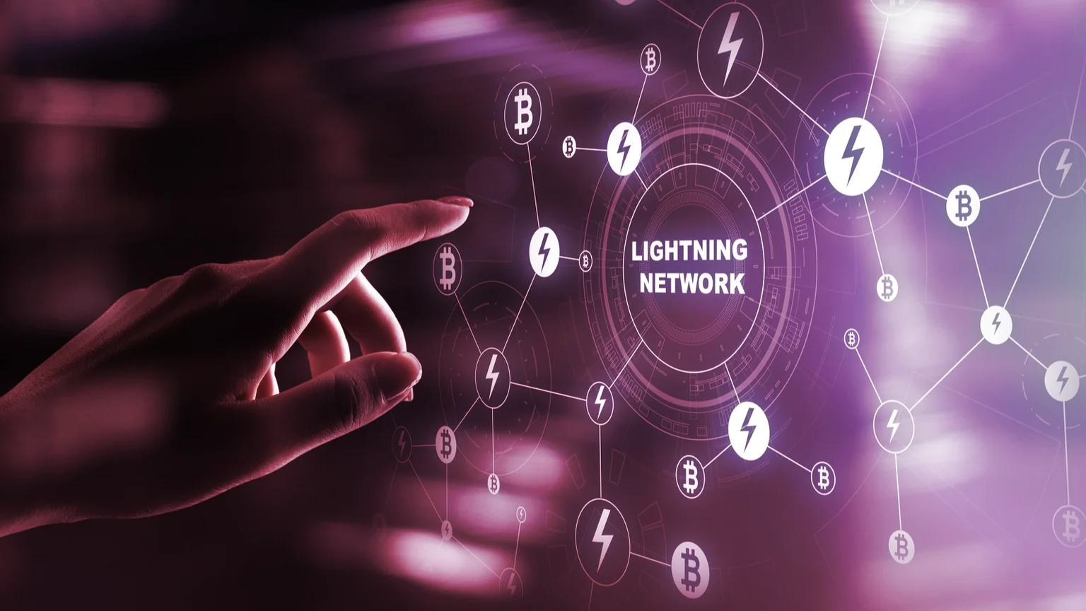 The Lightning Network is a “second-layer solution” built on top of the Bitcoin network that allows for faster payments (Image: Shutterstock)