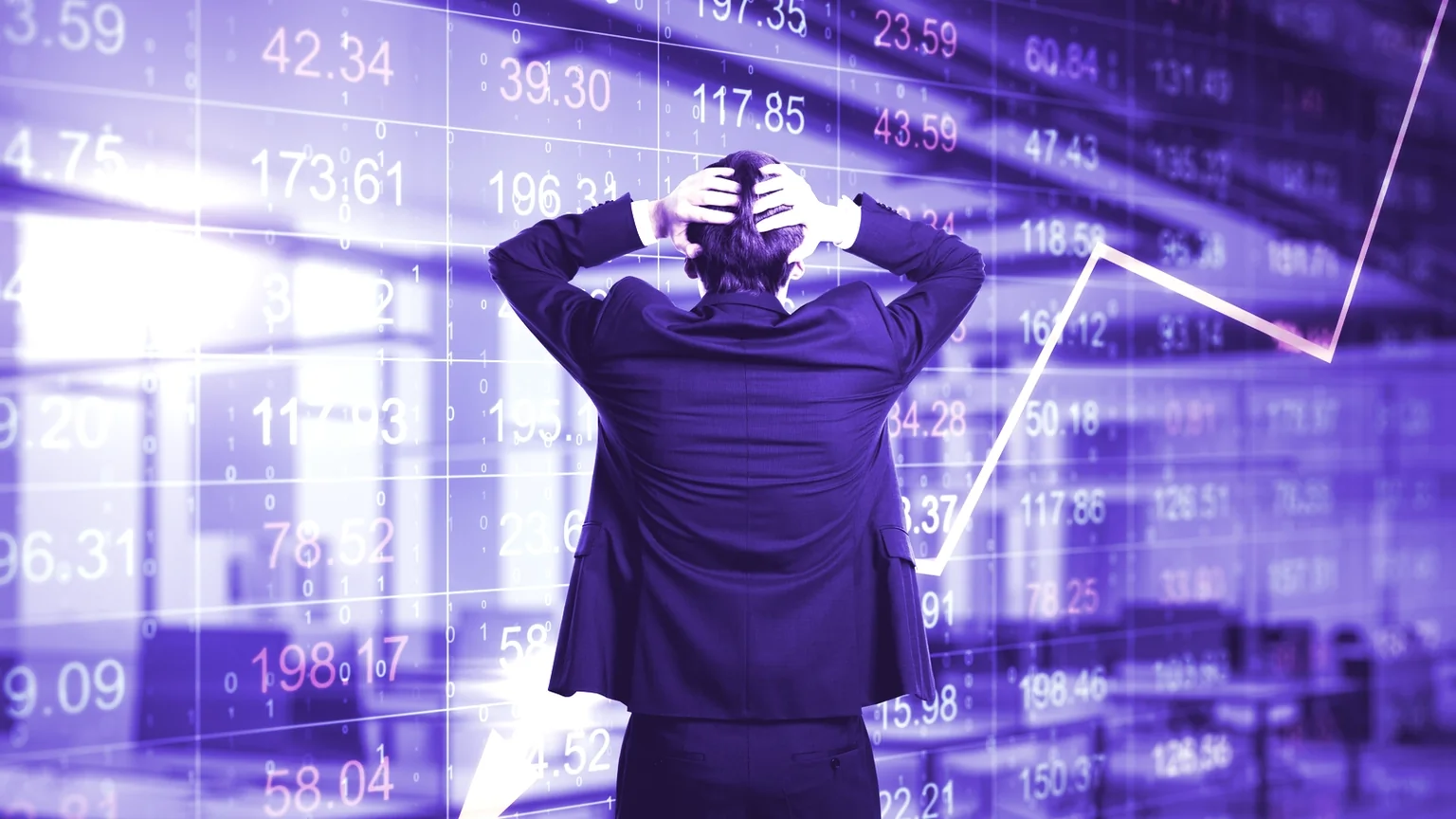 Market decline. Image: Shutterstock