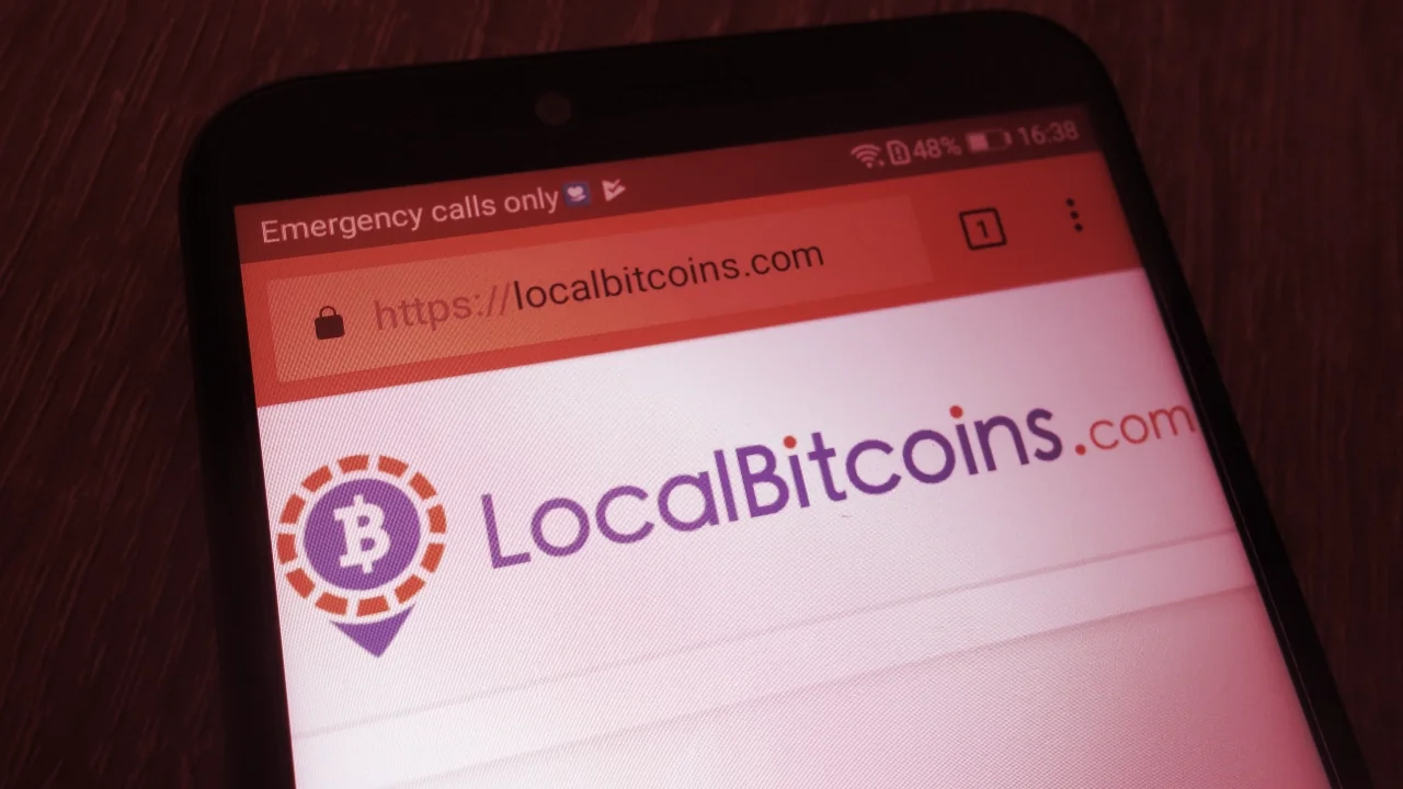 Peer-to-peer Bitcoin exchange LocalBitcoins. Image: Shutterstock