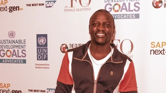 Akon discusses his upcoming cryptocurrency. Image: Shutterstock.