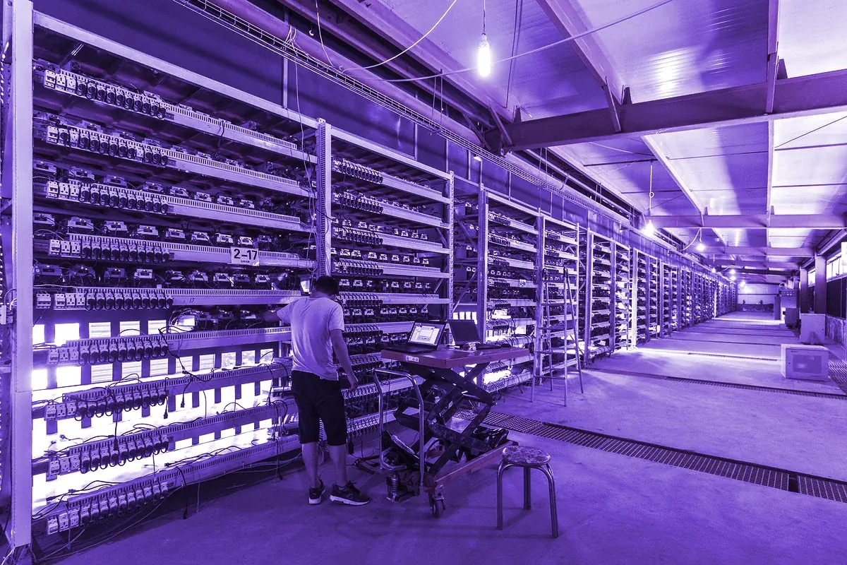 A mining farm owned by Bitmain in China. Image: Twitter
