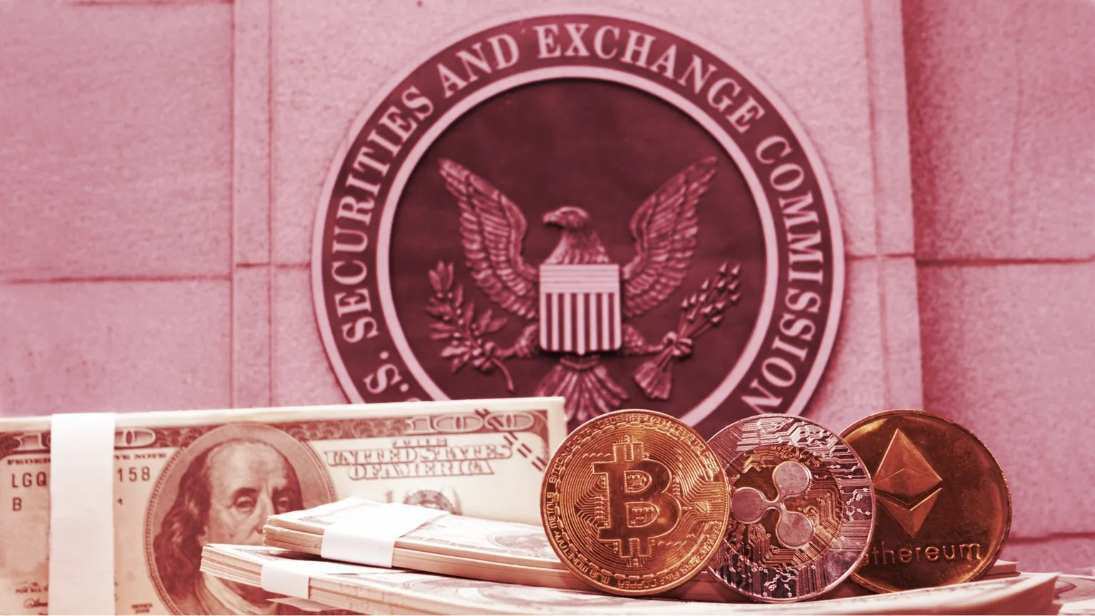 The US Securities and Exchange Commission and crypto. Image: Shutterstock 