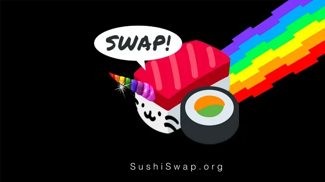 Sushi swap marketing material