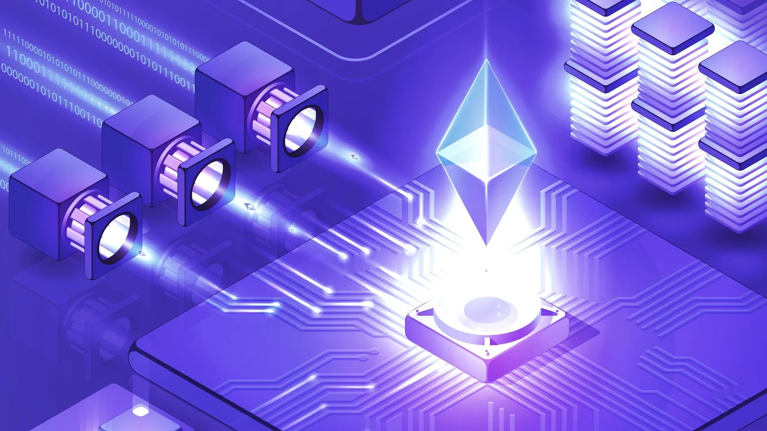 Ethereum 2.0 will see the network switch to a proof of stake consensus mechanism Image: Shutterstock