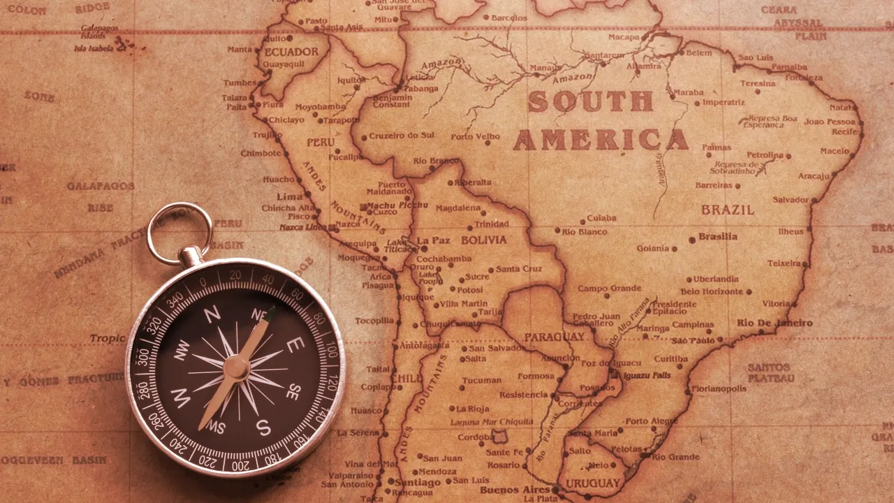 South America has seen increases in crypto adoption. Image: Shutterstock