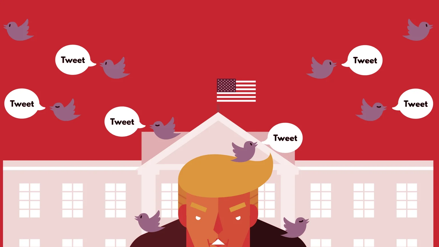 Twitter labelled one of Trump's election day tweets as misleading. Image: Shutterstock