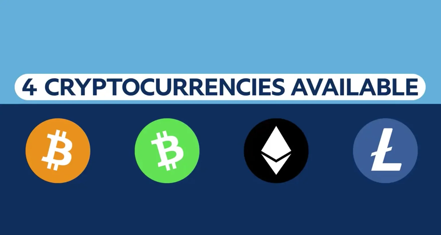 cryptocurrencies lined up