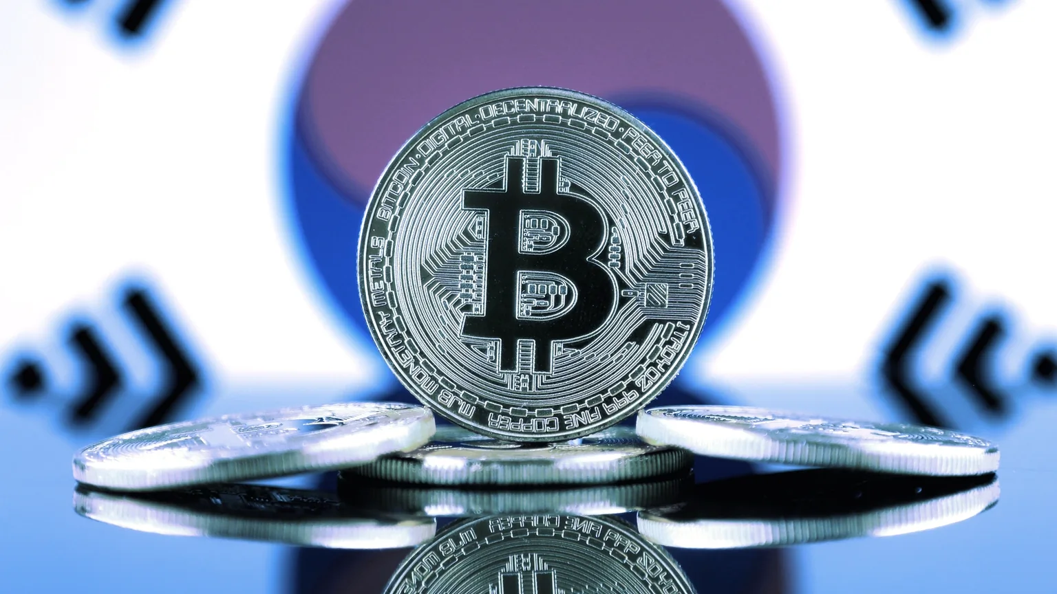 South Korea and Bitcoin. Image: Shutterstock