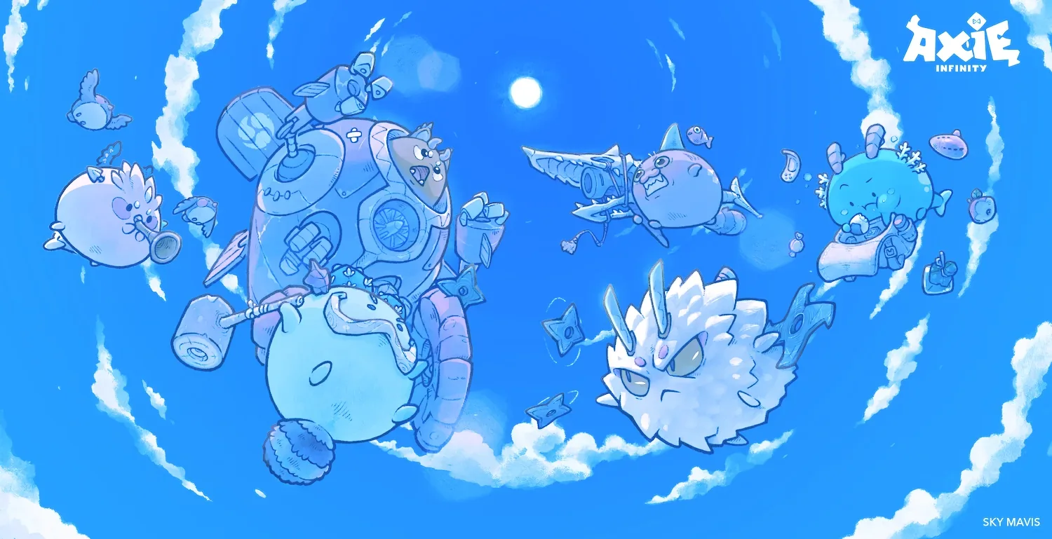 Axie Infinity is a fast-rising NFT game. Image: Sky Mavis