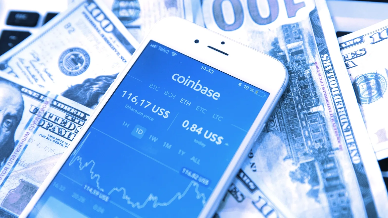 Coinbase. Image: Shutterstock
