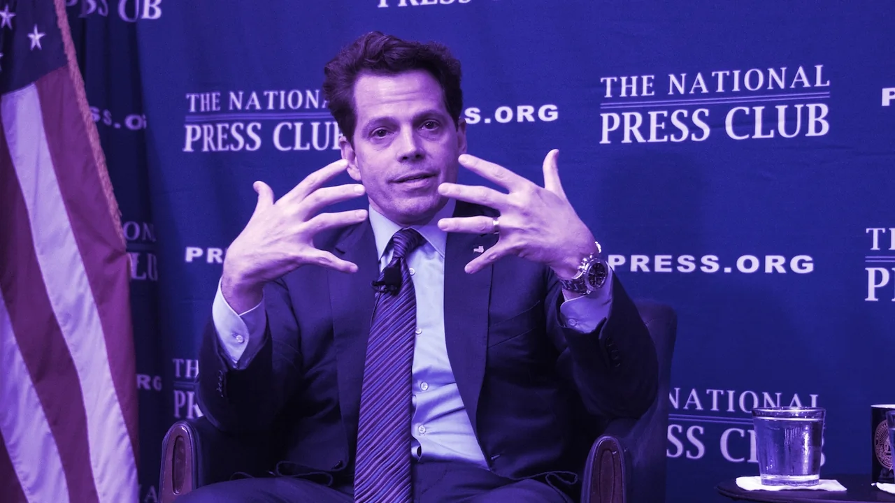 Anthony Scaramucci's hedge fund runs the SkyBridge Bitcoin Fund. Image: Shutterstock