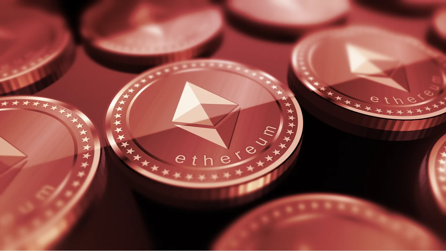 Ethereum tokens. Image: Shutterstock