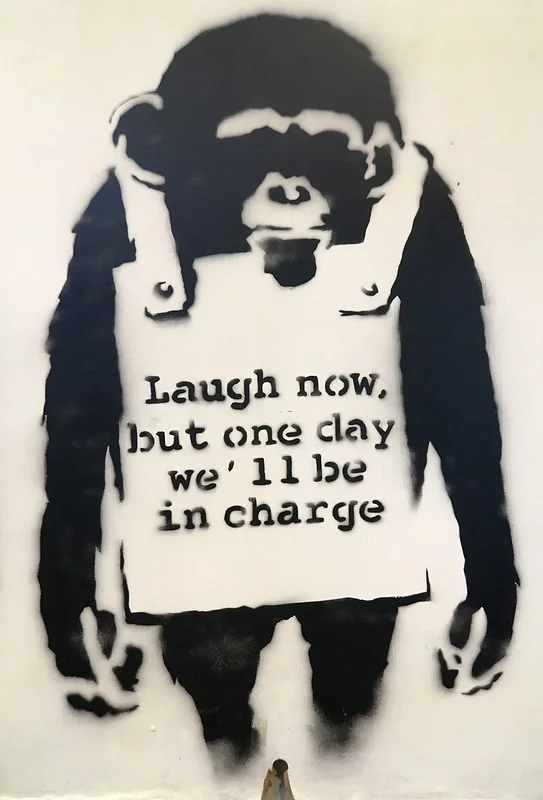 Banksy Laugh Now