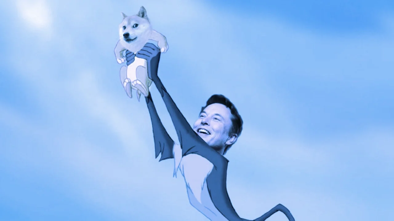 Elon Musk and Dogecoin. The circle of life. Image: Twitter
