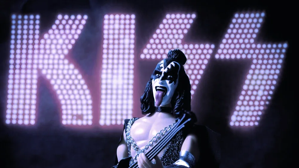 Kiss is a rock band. Image: Shutterstock