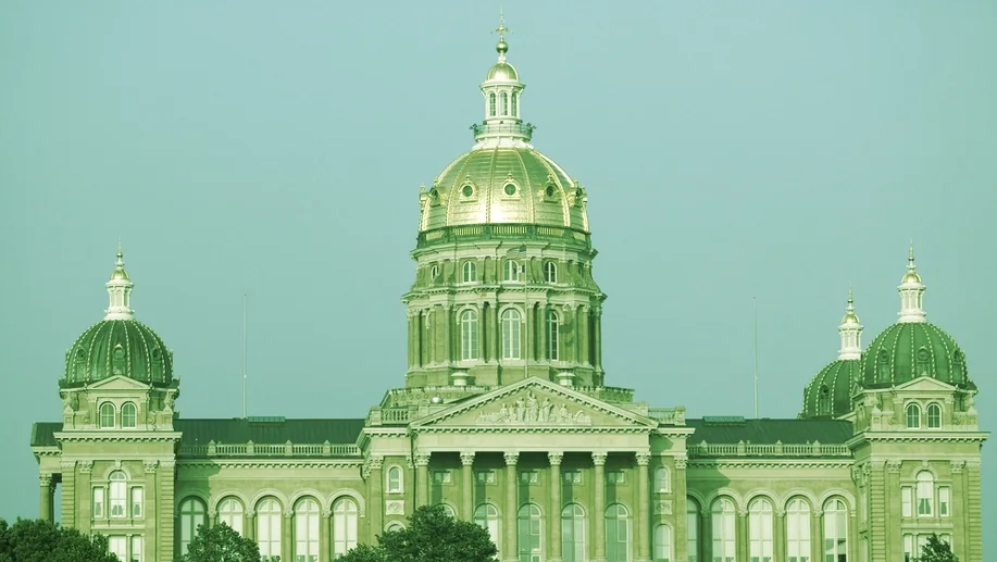 Iowa State Capitol. Image: Shutterstock