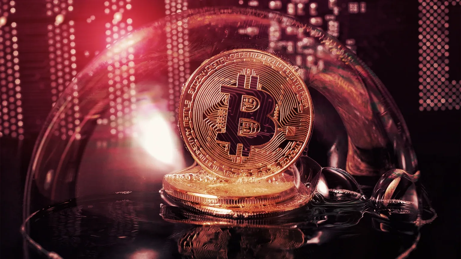 Bitcoin is bubbling. IMAGE: Shutterstock