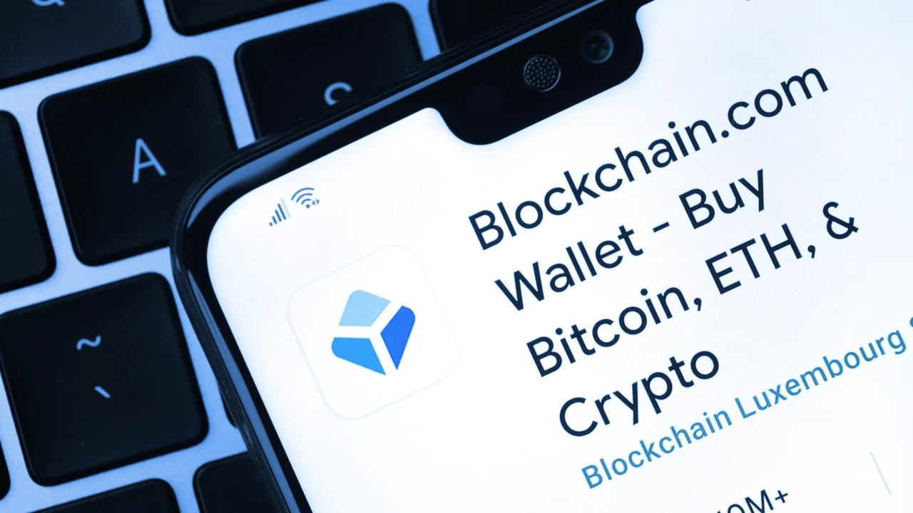 Blockchain.com is a crypto exchange and wallet provider. Image: Shutterstock