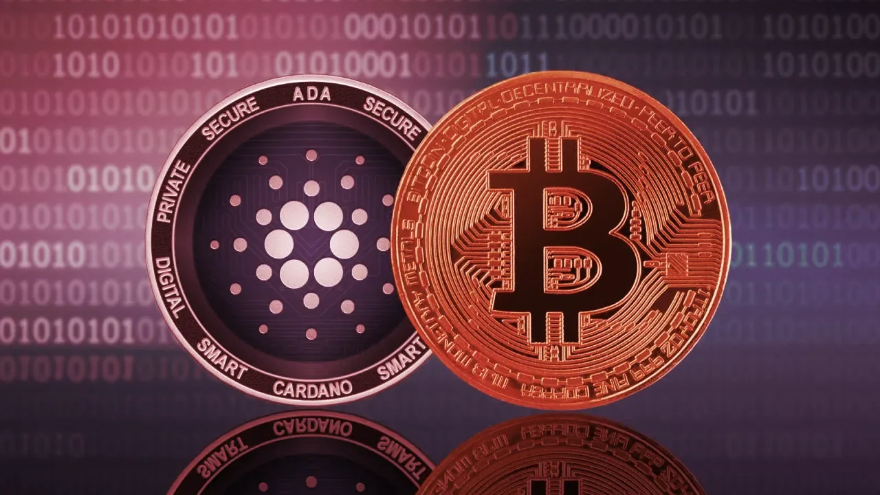 Cardano and Bitcoin are both leading cryptocurrencies. Image: Shutterstock
