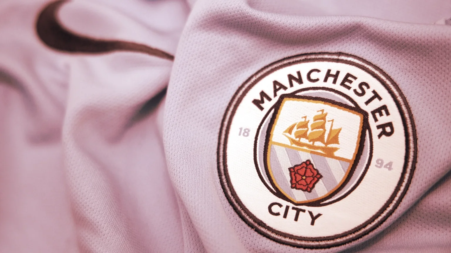 The Logo of Manchester City Football Club. Image: Shutterstock