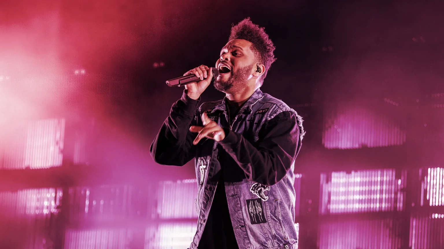The Weeknd is a Canadian singer and songwriter. Image: Shutterstock