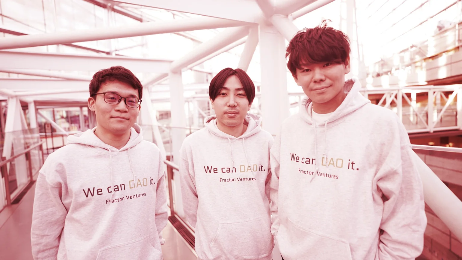 The founders of Japanese startup Fracton believe "we can DAO it," this time. Image Fracton. 