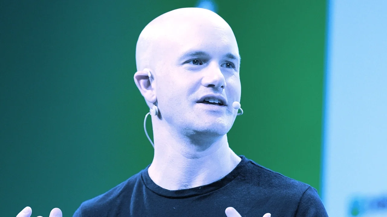 Coinbase 首席执行官 Brian Armstrong 在 TechCrunch Disrupt 2018 上。图片：维基媒体