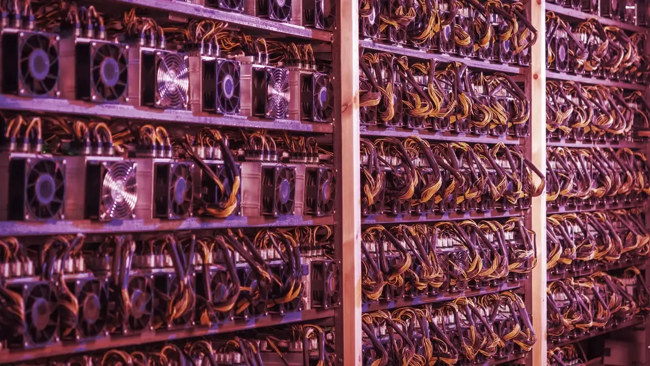 A Bitcoin mining farm. Image: Shutterstock