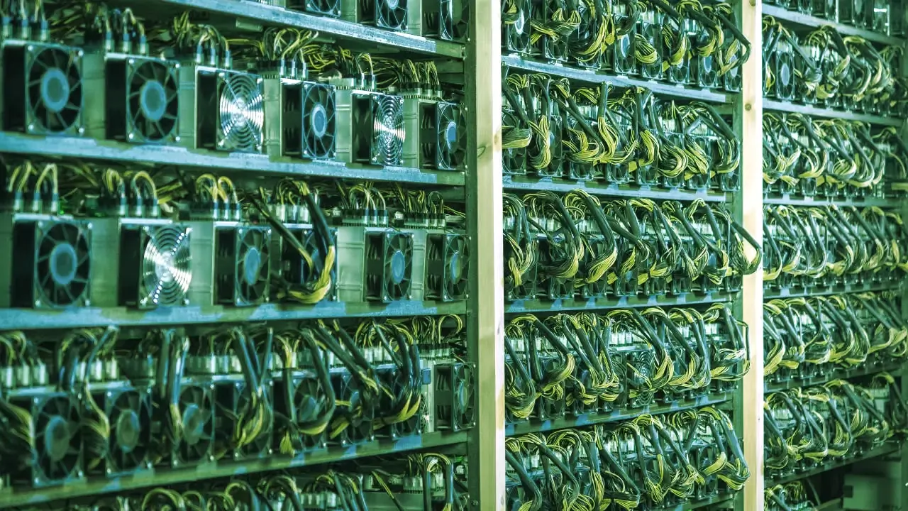 A Bitcoin mining farm. Image: Shutterstock
