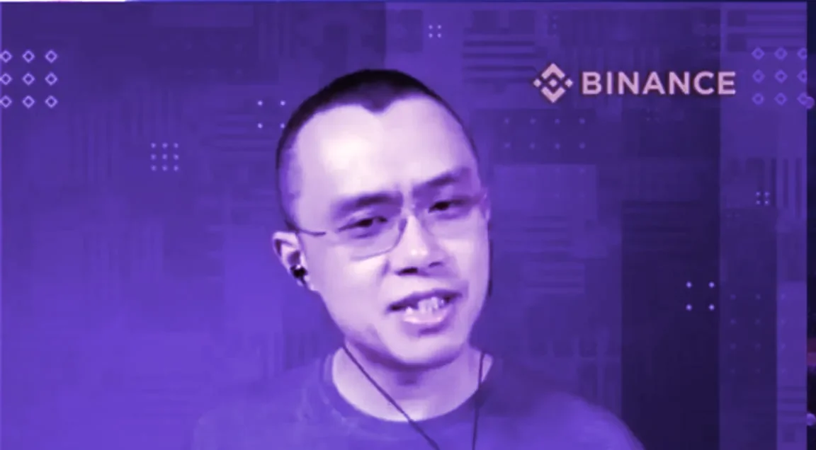 Binance CEO Changpeng "CZ" Zhao speaks at the 2021 Ethereal Summit