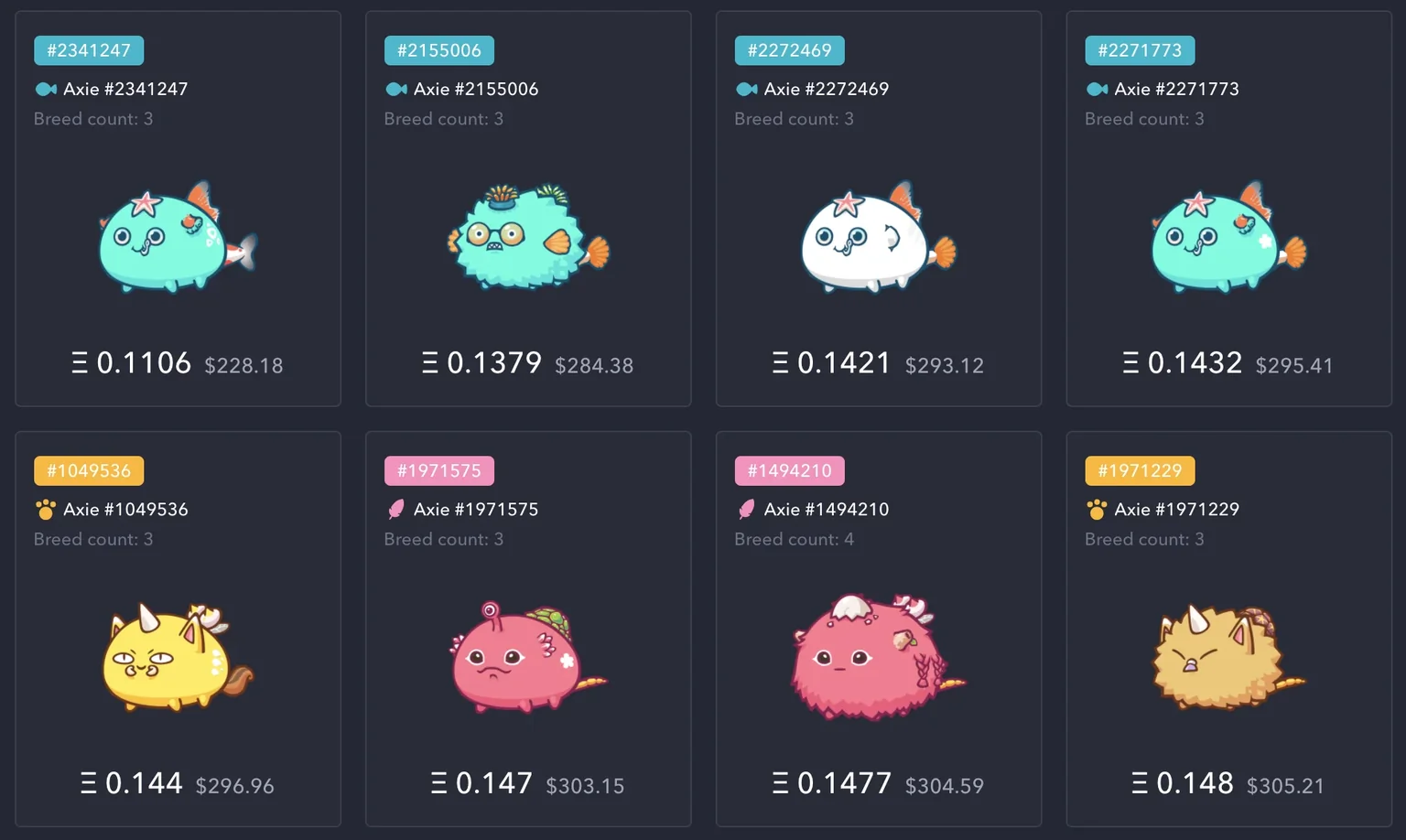 Axie Infinity screenshot