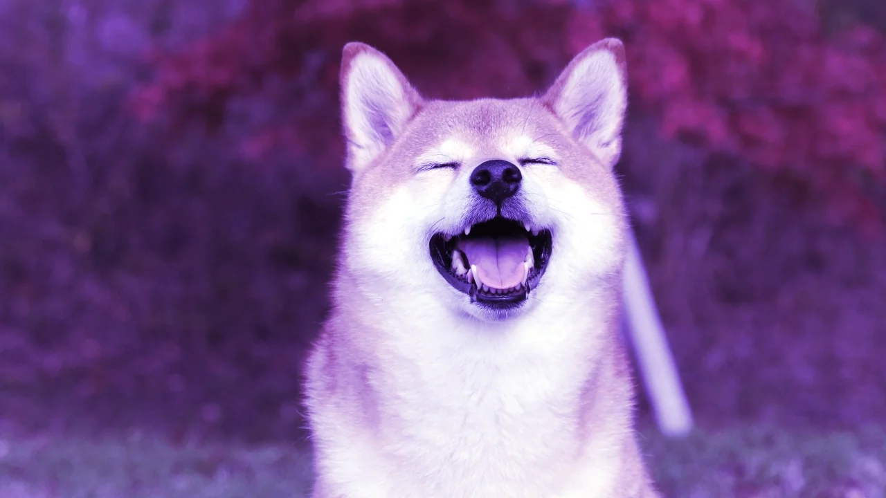 Dog-themed meme coins like Dogecoin, Shiba Inu and DOG are seeing a boost. Image: Shutterstock