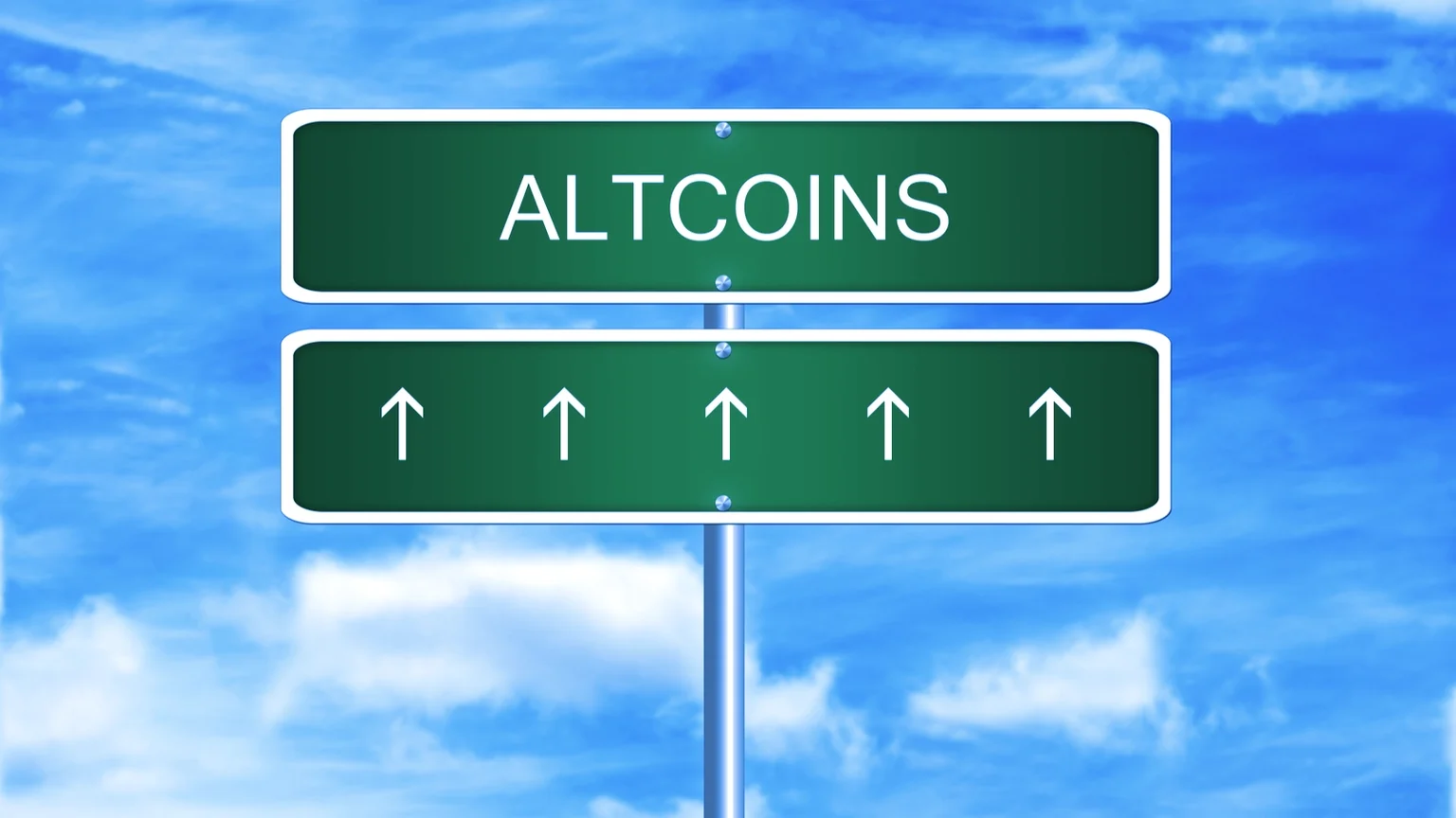 Altcoins rise. Image: Shutterstock