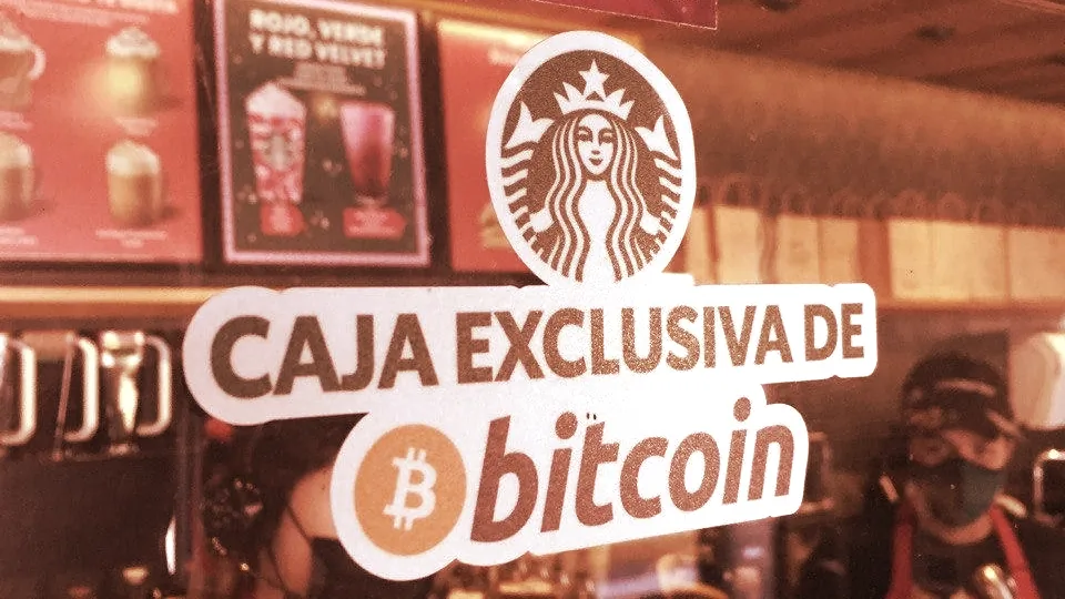 在聖薩爾瓦多星巴克，你可以消費比特幣。 圖片：Mathew Di Salvo/Decrypt