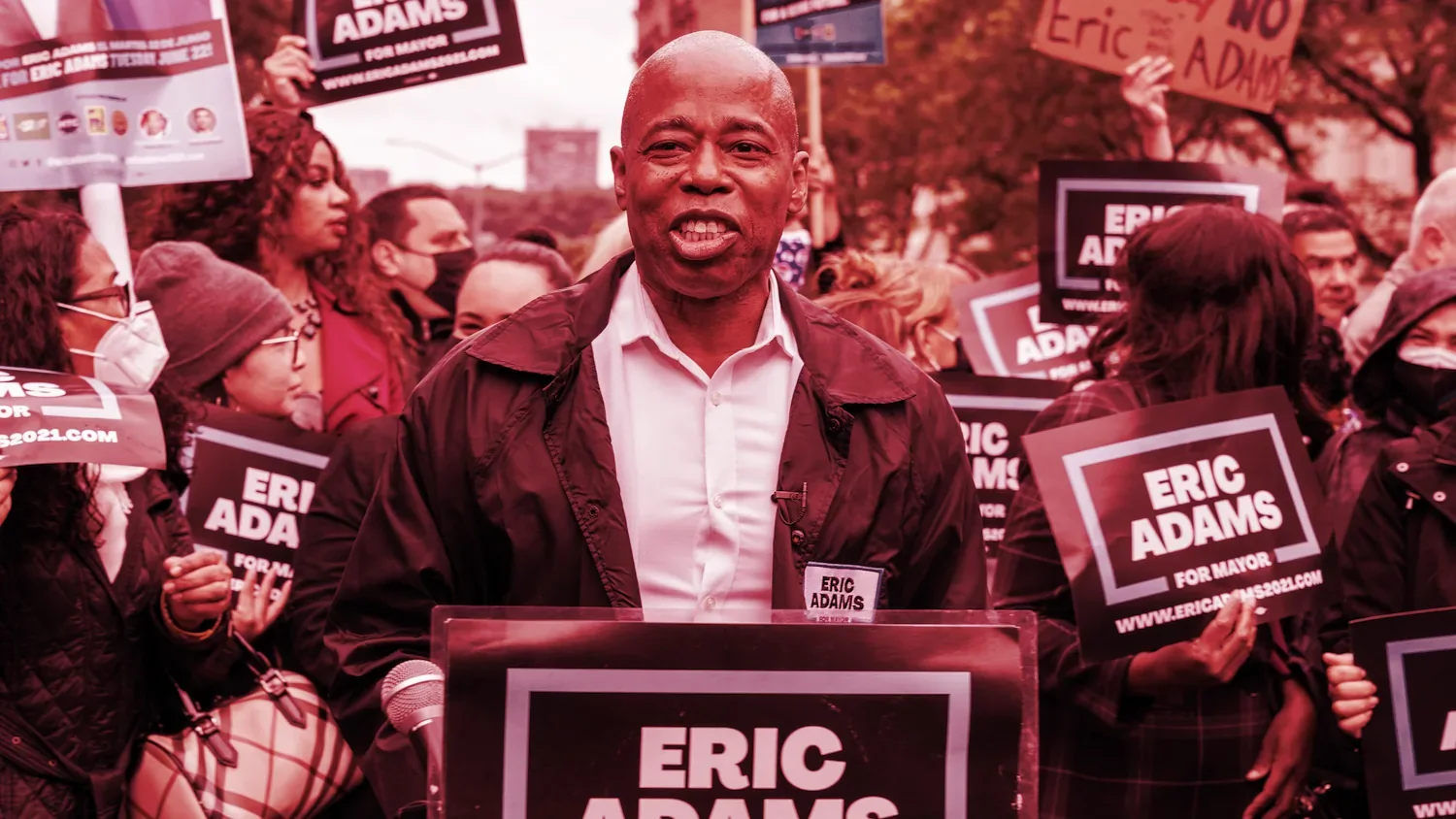 The next mayor of New York, Eric Adams. Image: Shutterstock