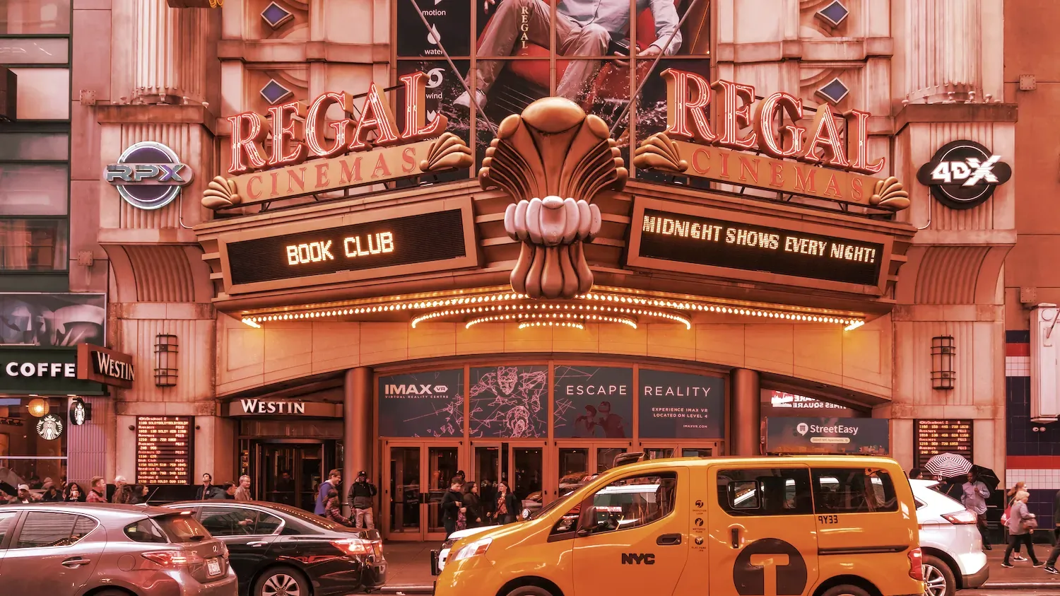 Regal Cinemas. Image: Shutterstock