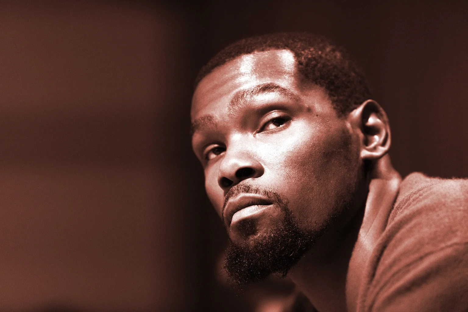 Kevin Durant in February 2018. (Photo by Mark Sebastian on Flickr, CC BY-SA 2.0)