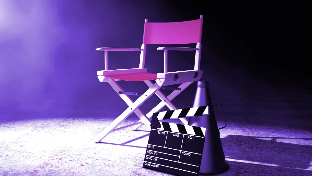 A director's chair. Image: Shutterstock