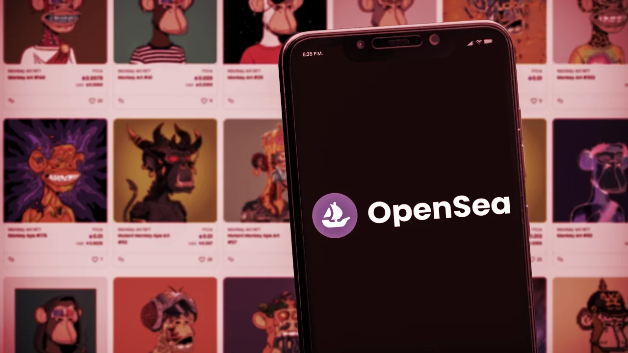 OpenSea is a leading Ethereum NFT marketplace. Image: Shutterstock