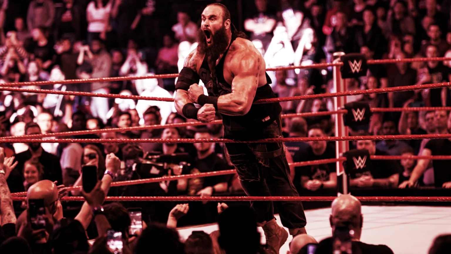 WWE Monday Night Raw at 02 Arena, London, May 13, 2019. Image: Shutterstock