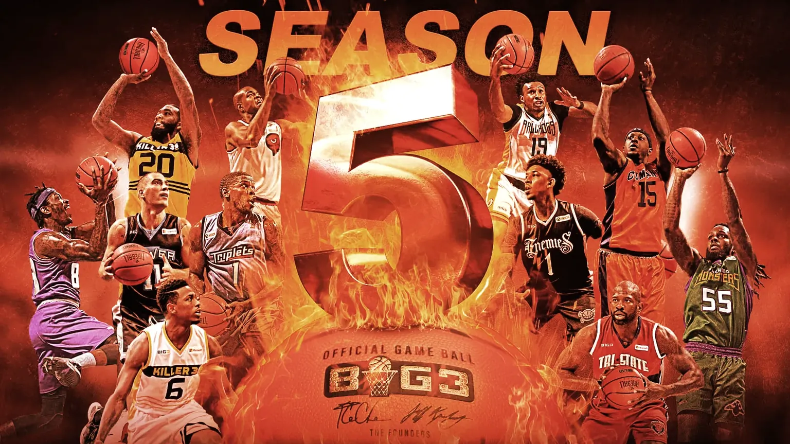 Ice Cube's BIG3 league is offering team ownership stakes via NFTs. Image: BIG3