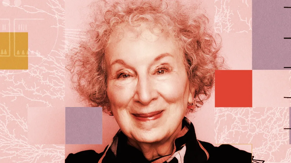 Margaret Atwood's new online course will include NFTs. Image: Disco/Luis Mora